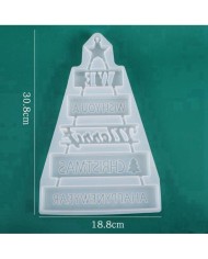 Yılbaşı Süsleme Reçine Epoksi Seti - Boya Seçmeli  - A128