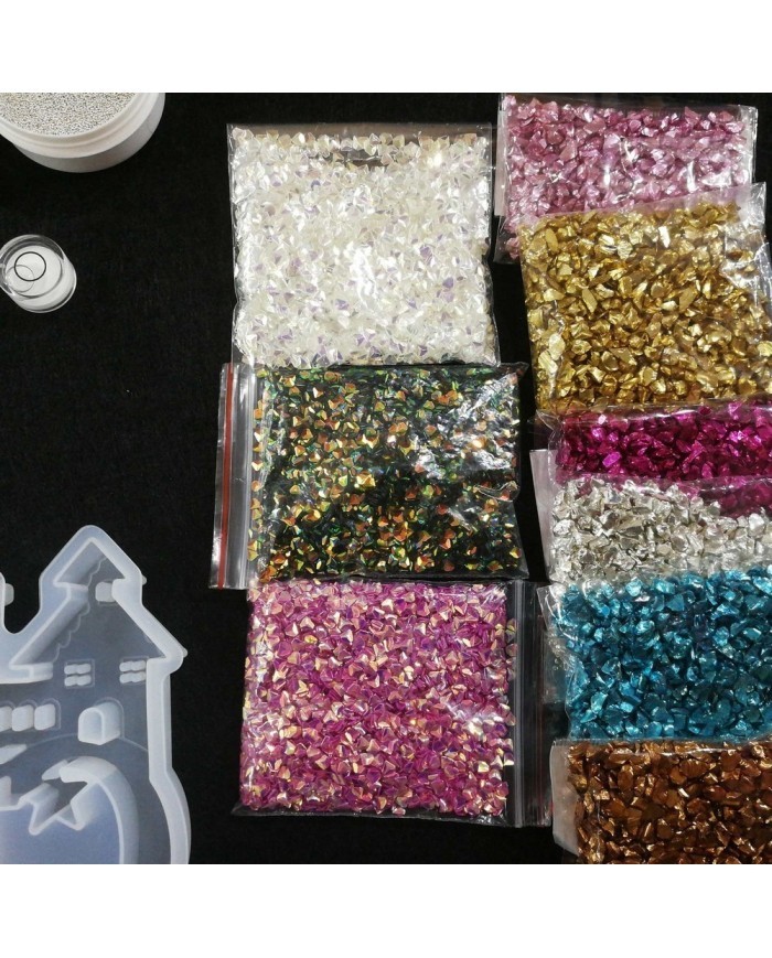 Yılbaşı Merry Chrıstmas Reçine Epoksi Seti - Boya Seçmeli  - A133