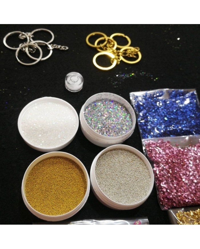 Anahtarlık ve Takı Reçine Epoksi Seti - A34