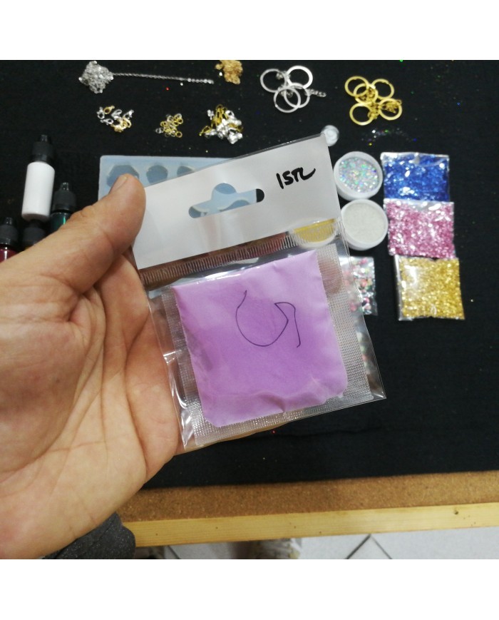 Anahtarlık ve Takı Reçine Epoksi Seti - A34