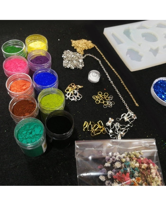 Anahtarlık ve Takı Reçine Epoksi Seti - A35