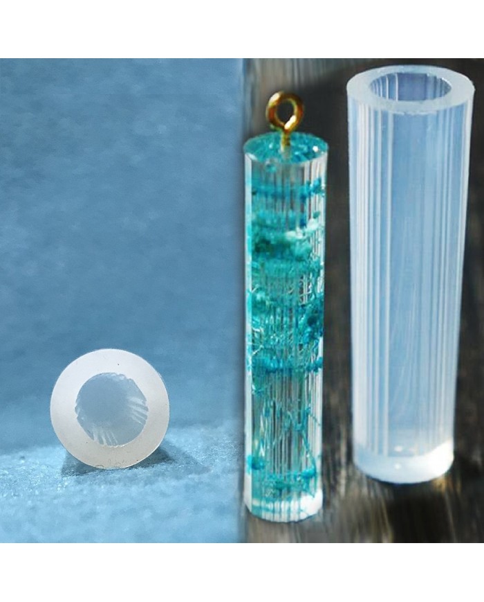 Kolye Takı Reçine Epoksi Kalıp - Yuvarlak -Kod:71