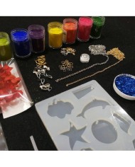 Anahtarlık ve Takı Reçine Epoksi Seti - A36