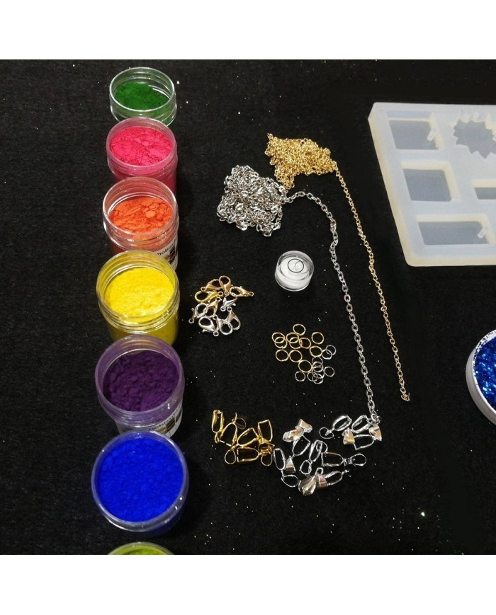 Anahtarlık ve Takı Reçine Epoksi Seti - A37