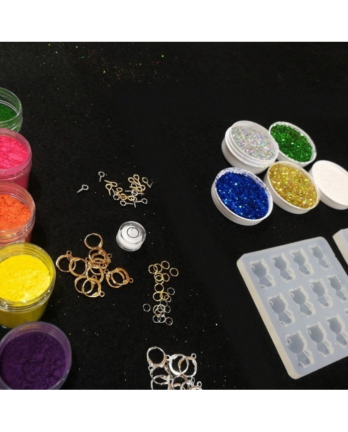 Hello Kitty Takı ve Anahtarlık Reçine Epoksi Seti - A41