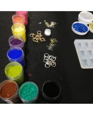 Hello Kitty Takı ve Anahtarlık Reçine Epoksi Seti - A41