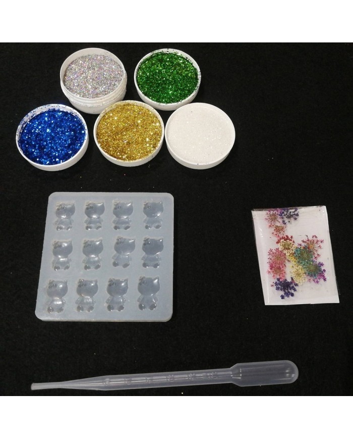 Hello Kitty Takı ve Anahtarlık Reçine Epoksi Seti - A42