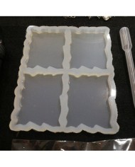 Dörtlü Dalgalı Magnet Reçine Epoksi Seti - A43