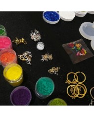 Dörtlü Yuvarlak Magnet Kalıbı Reçine Epoksi Seti - A46