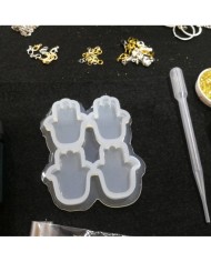 Fatma Eli Dörtlü Magnet Kalıbı Reçine Epoksi Seti - A49