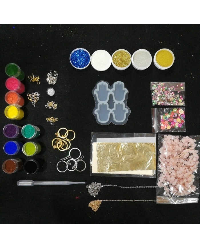 Fatme Eli Dörtlü Magnet Kalıbı Reçine Epoksi Seti - A50