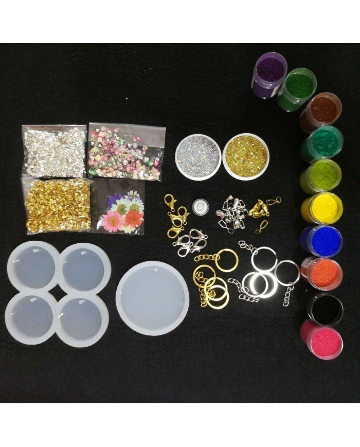 Magnet Kalıbı Yuvarlak Reçine Epoksi Seti - A56