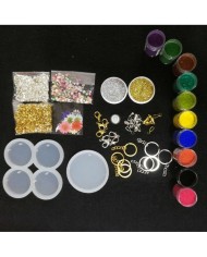 Magnet Kalıbı Yuvarlak Reçine Epoksi Seti - A56