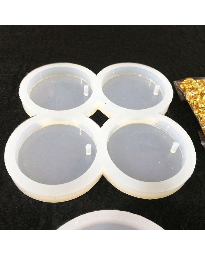 Magnet Kalıbı Yuvarlak Reçine Epoksi Seti - A56