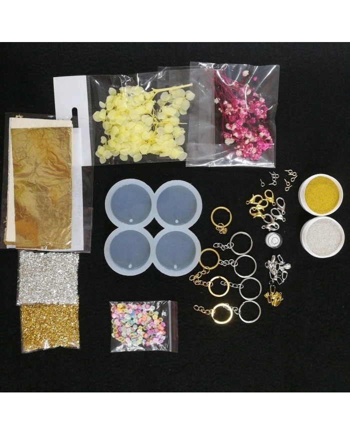 Magnet Kalıbı Yuvarlak Reçine Epoksi Seti - A57