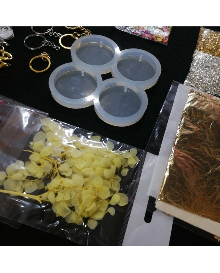 Magnet Kalıbı Yuvarlak Reçine Epoksi Seti - A57