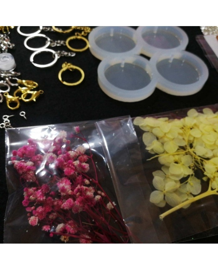 Magnet Kalıbı Yuvarlak Reçine Epoksi Seti - A57