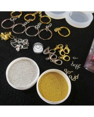 Magnet Kalıbı Yuvarlak Reçine Epoksi Seti - A57