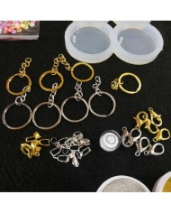 Magnet Kalıbı Yuvarlak Reçine Epoksi Seti - A57