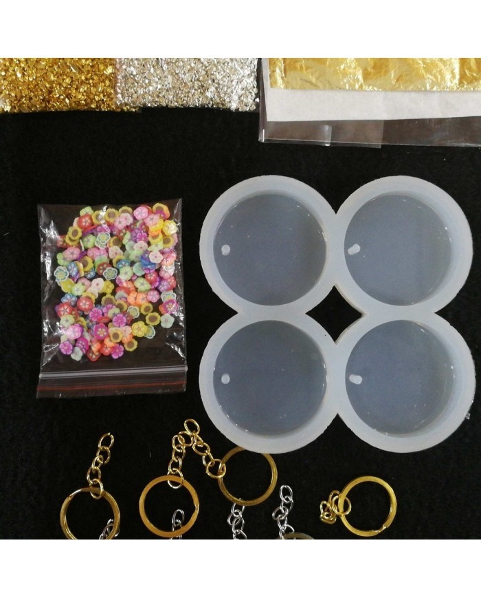 Magnet Kalıbı Yuvarlak Reçine Epoksi Seti - A57