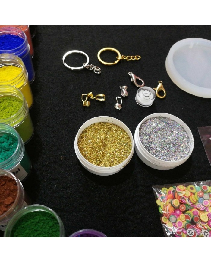 Magnet Kalıbı Yuvarlak Reçine Epoksi Seti - A58