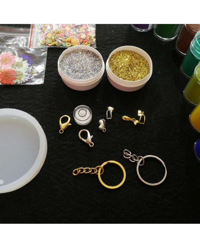 Magnet Kalıbı Yuvarlak Reçine Epoksi Seti - A58