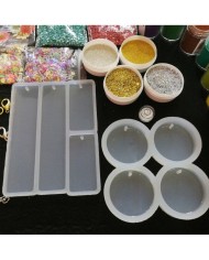 Kitap Ayracı ve Magnet Kalıbı Reçine Epoksi Seti - A59