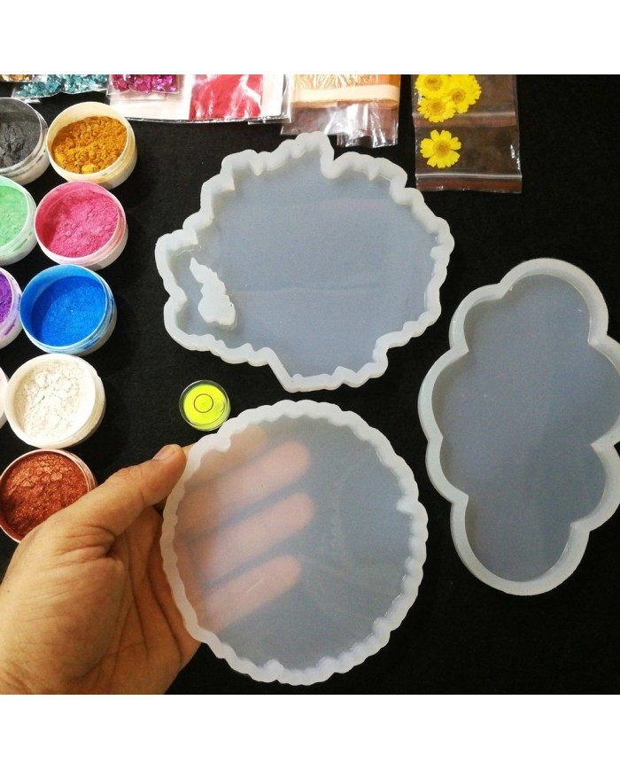 Bardak Altı Kalıbı Reçine Epoksi Seti - A63