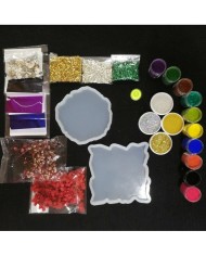 Bardak Altı Kalıbı Reçine Epoksi Seti - A64