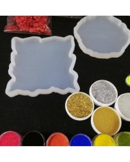 Bardak Altı Kalıbı Reçine Epoksi Seti - A64