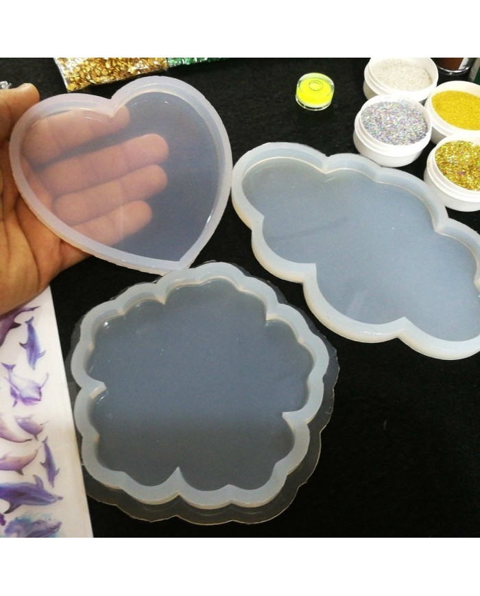 Bardak Altı Kalıbı Reçine Epoksi Seti - A74