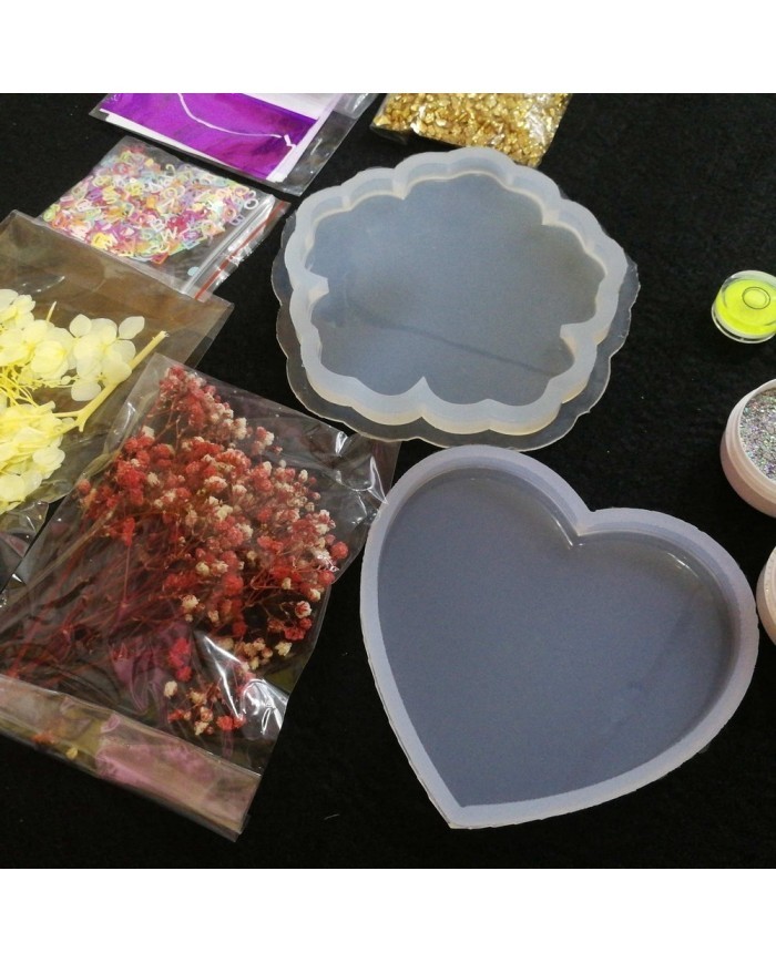 Bardak Altı Kalıbı Reçine Epoksi Seti - A76