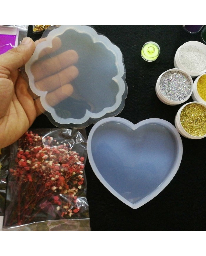 Bardak Altı Kalıbı Reçine Epoksi Seti - A76