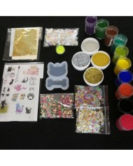 Hello Kitty Kalıbı Reçine Epoksi Seti - A77