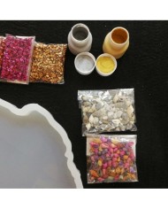 Tepsi Kalıbı Reçine Epoksi Seti - A80