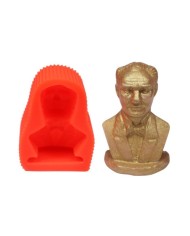 Atatürk Büstü Silikon Kalıbı M-188