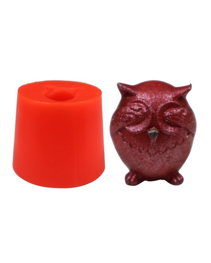 Görmedim Baykuş Silikon Mum Kalıbı M-206