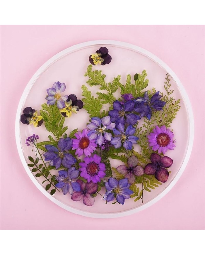 Reçine Epoksi Yuvarlak Tepsi Kalıp 30 cm - T15