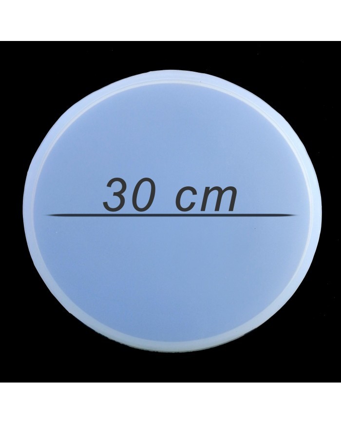 Reçine Epoksi Yuvarlak Tepsi Kalıp 30 cm - T15