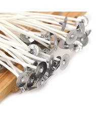 Mum Fitili Hazır Kopçalı -12 Cm - 50 Adet