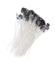 Mum Fitili Hazır Kopçalı -12 Cm - 100 Adet