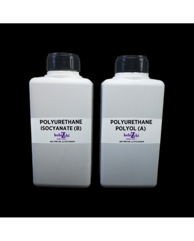 Poliüretan Reçine (Döküm Tipi Sıvı Plastik) - 2KG (1KG A + 1KG B)