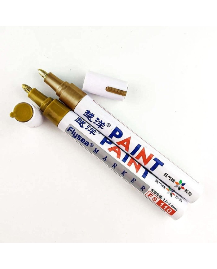 Gold Epoksi Varak Kalem - Alkol bazlı - Paint