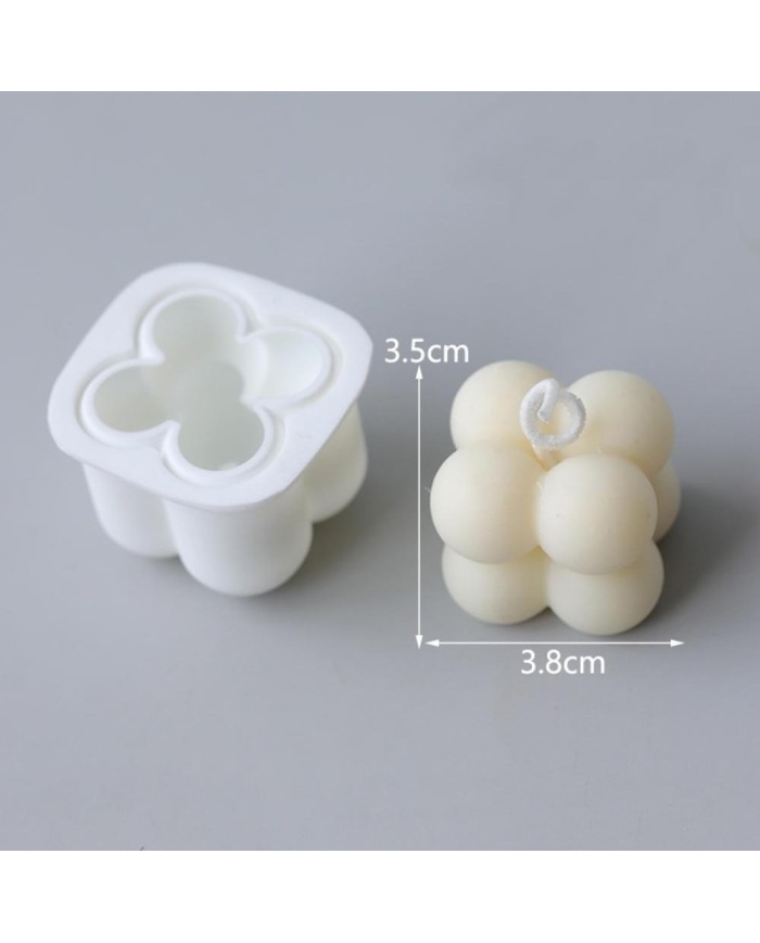 Mum Kalıpları  Bubble Silikon Kalıp - Küçük
