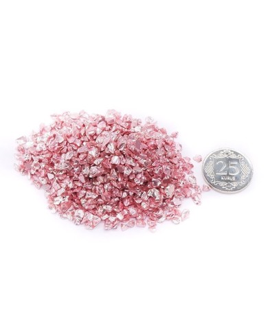 Büyük Cam Kırığı - 100 gr Pembe