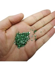 Cam Kırığı Zümrüt Yeşili Teneke Havyar - 100 gr İNCE
