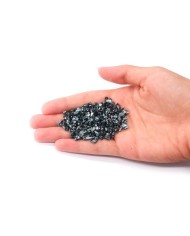 Cam Kırığı Duman Gri Teneke Havyar - 250 gr KALIN