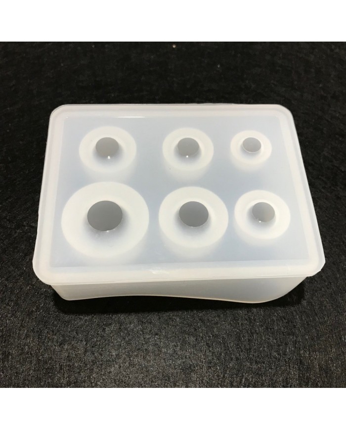 Küçük Damla Model Reçine Epoksi Kalıp - Çoklu  Slikon Kalıp -Kod:242