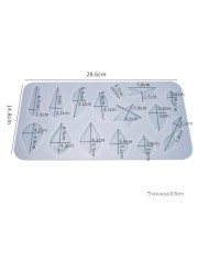 Çoklu  Kolye Küpe Silikon Reçine Epoksi Kalıp -Kod:277