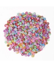 Reçine Epoksi Sticker Silikon Çicek Figürleri Paketi